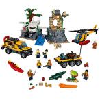 レゴ シティ 6174642 LEGO City Explorers Jungle Exploration Site Building Kit 60161 (813 Pieces)
