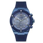 腕時計 ゲス GUESS GW0057G3 GUESS Blue Silicone Multifunction Watch