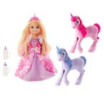 バービー バービー人形 ファンタジー GJK17 Barbie Dreamtopia Gift Set, Chelsea Princess Doll wit