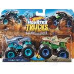 ホットウィール Hot Wheels モンスタートラック デモリションダブルス メガWREX vs レオパードシャー