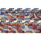 ホットウィール マテル ミニカー American Stars and Stripes Exclusive Series 10 Car Set Bundled wi