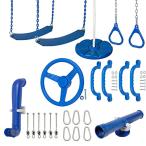 ジャングルジム ブランコ 屋内・屋外遊び SSS-0258-B Swing Set Stuff Inc. Ultimate Kit (Blue) a