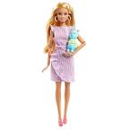 バービー バービー人形 GNC35 Barbie Tiny Wishes Doll (11.5-inch Blonde) Collectible Doll in Wrap Dres