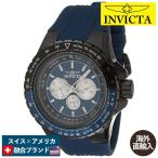 腕時計 インヴィクタ インビクタ 33037 Invicta Men's Aviator 50mm Silicone Quartz Watch, Blue (Mod