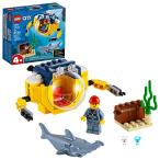 レゴ シティ 60263 LEGO City Ocean Mini-Submarine 60263, Underwater Playset, Featuring a Toy Submarine, Pi