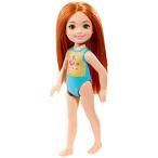 バービー バービー人形 GLN72 Barbie Club Chelsea Beach Doll, Flamingo Bathing Suit