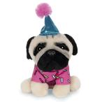 ガンド GUND ぬいぐるみ 6060003 GUND Doug The Pug Birthday Dog Stuffed Animal Plush, 5"