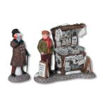 デパートメント56 Department 56 置物 56.58560 Department 56 Dickens' Village London Newspaper Stand Ac