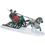 デパートメント56 Department 56 置物 B004G13PHE Department 56 "Dashing Through the Snow" Porcelain Acc