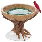 デパートメント56 Department 56 置物 4033840 Department 56 Woodland Bird Bath Toy, 1.57 inch