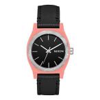 腕時計 ニクソン アメリカ A1172-3188-00 NIXON Medium Time Teller Lthr, Peach/Black, Standard Size, L