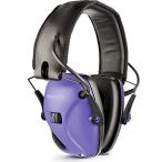 イヤーマフ シューティング ハンティング Akira-GF01(purple) awesafe Electronic Shooting Ear Pr