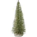 デパートメント56 Department 56 置物 6002769 Department 56 Christmas Basics Glitter Tree, 9.8", Green