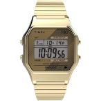 腕時計 タイメックス メンズ TW2R79000VQ Timex T80 34mm Watch ? Gold-Tone with Stainless Steel Exp