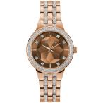 腕時計 ブローバ メンズ 98L266 Bulova Ladies' Crystal Phantom Rose Gold Stainless Steel 3-Hand Quartz