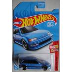 ホットウィール Hot Wheels ’90 ホンダ シビック EF Then and now 2/10 ブルー HONDA ビークル ミニカー