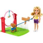 バービー バービー人形 GTN62 Barbie Chelsea Can Be Dog Trainer Playset with Blonde Chelsea Doll (6-in