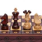 ボードゲーム 英語 アメリカ SU-CH128-B Husaria European International Wooden Chess Game Set, Ambass