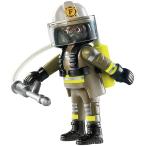 プレイモービル ブロック 組み立て 9336 PLAYMOBIL Firefighter Building Set