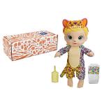 ベビーアライブ 赤ちゃん おままごと F1231 Baby Alive Rainbow Wildcats Doll, Leopard, Accessorie