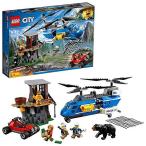 レゴ シティ 60173 City Police Mountain Arrest Building Set, Buggy &amp; Helicopter Toy, Police Toys for Kids