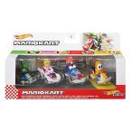 ホットウィール Hot Wheels マリオカート 4点パック マリオ、ピーチ、ヘイホー、ヨッシー MARIO KART