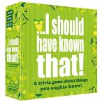 ボードゲーム 英語 アメリカ 21026 I should have known that! - A Trivia Game About Things You Oughta
