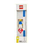 レゴ 52600 IQ LEGO Stationery Pen Pal - LEGO Blue Gel Pen and Classic Minifgure (Minifigure Colors May Vary)