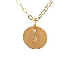 EFYTAL アクセサリー ブランド Small gold initial neck INT1-168 NEWPACK EFYTAL Initial Necklaces for W