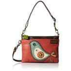 Yahoo! Yahoo!ショッピング(ヤフー ショッピング)chala バッグ パッチ 826BI2 Mini Crossbody with Convertible Strap-Bird, Brick Red, 8 x 0.5 x 6 in