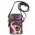 Yahoo! Yahoo!ショッピング(ヤフー ショッピング)chala バッグ パッチ Chala Group Elephant Cellphone Crossbody Handbag - Convertible Strap Elephant Lovers