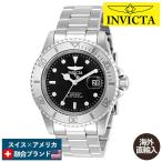 腕時計 インヴィクタ インビクタ 34022 Invicta 40mm Men's Pro Diver Black Dial Silver Tone Stainle