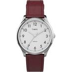 腕時計 タイメックス レディース TW2T72200 Timex 32 mm Modern Easy Reader Leather Strap Watch Red