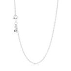パンドラ アクセサリー ブランド 590412-45 Pandora Classic Cable Chain Necklace - Thin Necklace Ch