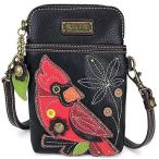 Yahoo! Yahoo!ショッピング(ヤフー ショッピング)chala バッグ パッチ 827CD6 CARDINAL CHALA Cell Phone Crossbody Purse-Women PU Leather/Canvas Multicolor
