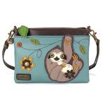 chala バッグ パッチ C04-E-1950-2868-4015-MinSlothTeal-826SL4 CHALA Mini Crossbody/Purse with Convertible