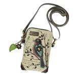 Yahoo! Yahoo!ショッピング(ヤフー ショッピング)chala バッグ パッチ chl-cellcrsbdy-birdsand - 2 CHALA Canvas Cell Phone Crossbody Purse - Women Multicol
