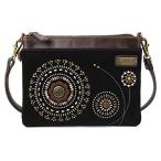 Yahoo! Yahoo!ショッピング(ヤフー ショッピング)chala バッグ パッチ Chala Mini Crossbody Phone Purse with 2 Adjustable Straps （Dazzled Black）