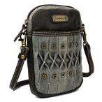 Yahoo! Yahoo!ショッピング(ヤフー ショッピング)chala バッグ パッチ CHALA Crossbody Cell Phone Purse | Women's Wristlet Handbags （Origami_ Grey）
