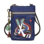 chala バッグ パッチ 702HKY1 CHALA Crossbody RFID Cell Phone Purse - Women Nylon/Faux Leather Multicolor