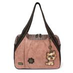 chala バッグ パッチ 43235-198822 Chala Handbags Dust Rose Shoulder Purse Tote Bag with Key Fob/coin purs