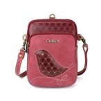 Yahoo! Yahoo!ショッピング(ヤフー ショッピング)chala バッグ パッチ 868BD9 CHALA UNI Cellphone Xbody - Womens RFID Protected Faux Leather Crossbody Bag