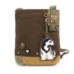 chala バッグ パッチ Siberian Husky Patch Cross-Body Women Handbag, Canvas Messenger Bag - 6 Colors Optio