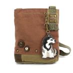 chala バッグ パッチ Siberian Husky Patch Cross-Body Women Handbag, Canvas Messenger Bag - 6 Colors Optio