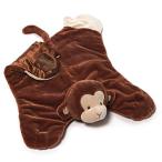 ガンド GUND ぬいぐるみ 4048444 Gund Baby Nicky Noodle Monkey Comfy Cozy Baby Security Blanket