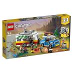 レゴ クリエイター 31108 LEGO 31108 Creator 3in1 Caravan Family Holiday Toy with Car, Camperva, Lightho