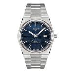 腕時計 ティソ メンズ T1374071104100 Tissot PRX Swiss Automatic Watch for Men, Blue Dial, Stainless St