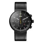 腕時計 ブラウン メンズ BN0095BKG Braun Men's Quartz Watch with Black Dial Analogue Display and Black