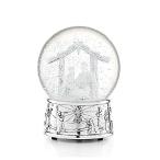 スノーグローブ 雪 置物 890725 Reed &amp; Barton 890725 Nativity Musical Snow Globe