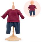 コロール 赤ちゃん 人形 110390 Corolle - Striped T-Shirt and Pants - Clothing Outfit for 12" Baby Dol